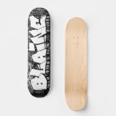 Blaine Graffiti personnalisé skateboard (Recto)