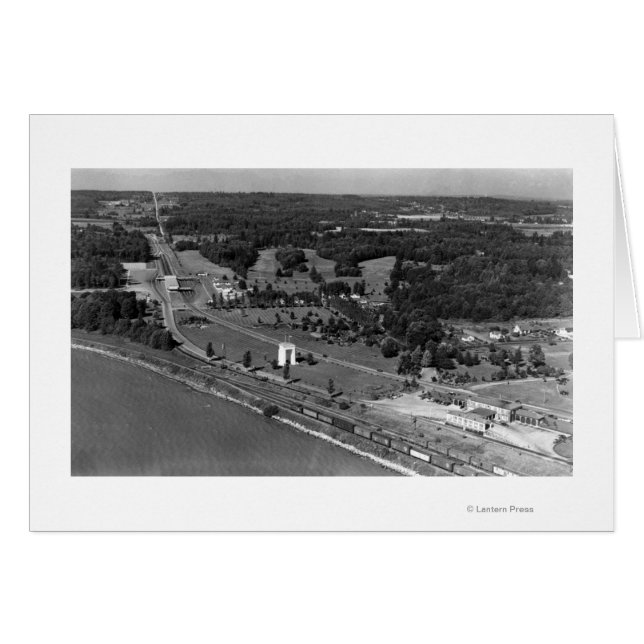 Blaine, WA Oiseaux Vue oeil et Int. Arche de paix (Devant horizontal)