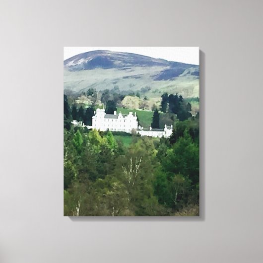 Blair Castle Canvas Kunst (Voorkant)