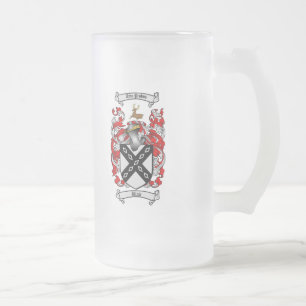BLAIR FAMILIE CREST - BLAIR WAPENKAT MATGLAS BIERPUL