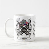 Blair Family Crest Mok (Links)