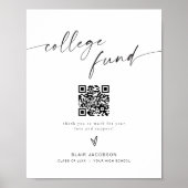 BLAIR Minimalistisch Boho College Fonds Donatie te Poster (Voorkant)