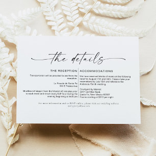 BLAIR Modern Boheme Simple Détails Insertion Carte