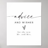 BLAIR Modern Boho Advies en wenst Passen getrouwd Poster (Voorkant)