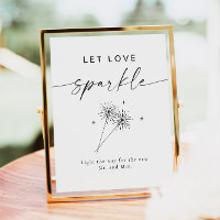 BLAIR Moderne Bohemian Weddenschap Sparkler Verzen