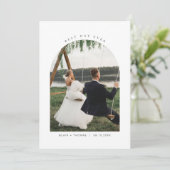 BLAIR Moderne Meilleur Jour Jamais Mariage Carte d (Debout devant)