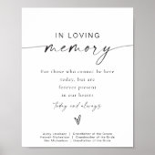 BLAIR Moderne Minimalistische Trouwdag 'Ter nageda Poster (Voorkant)