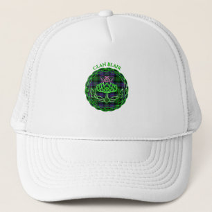 Blair Scottish Tartan Celtic Thistle Trucker Pet