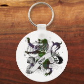 Blair Tartan Lion Sleutelhanger (Voorkant)
