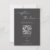 BLAIRE Moderne Calligraphie I Spy Mariage Jeu Menu (Devant)