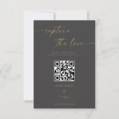 BLAIRE Moderne Calligraphie I Spy Mariage Jeu Menu (Devant)