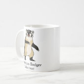 Blaireau contre la tasse de blaireau (Devant gauche)