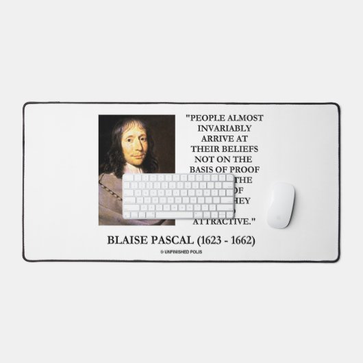 Blaise Pascal Arrive À Croyances Base Attractive (Clavier et souris)