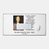 Blaise Pascal Arrive in Beliefs Basis aantrekkelij Bureaumat (Keyboard & Muis)