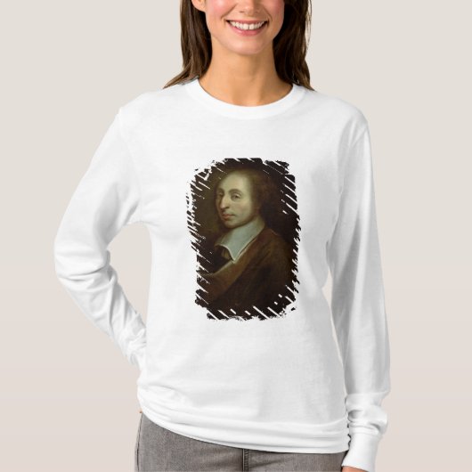 Blaise Pascal c.1691 T-shirt (Voorkant)
