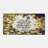 Blaise Pascal Citation Inspirationnelle "Dans la f (Recto)