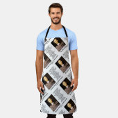 Blaise Pascal Gain Loss Wagering God bestaat citaa Schort (Gedragen)