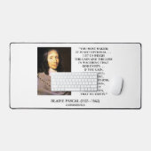 Blaise Pascal Gain Loss Wagering God Existe Citati (Clavier et souris)