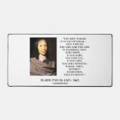 Blaise Pascal Gain Loss Wagering God Existe Citati (Recto)