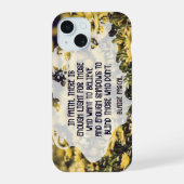 Blaise Pascal Inspirerend quote "In Faith" iPhone 15 Hoesje (Achterkant)