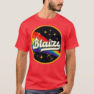 Blaize Rainbow in ruimte  stijl T-shirt