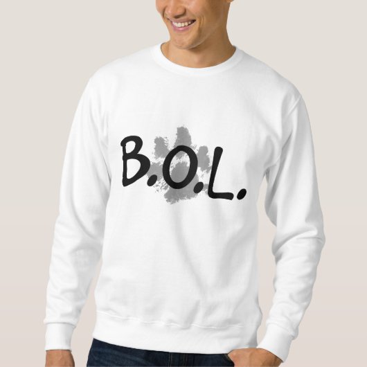BLAK Sweatshirt, voor het hondenliefhebber! Trui (Voorkant)
