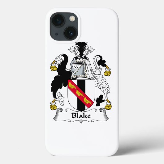 Blake familiewapen Case-Mate iPhone case (Achterkant)