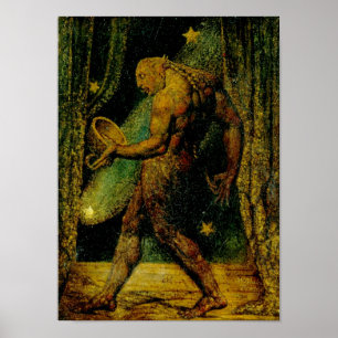 Blake Ghost van een Flea Fine Art Poster