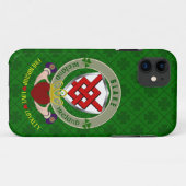 Blake Irish Shield & Claddagh Coque personnalisé (Dos (Horizontal))