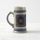 Blake Irish Shield Griffin Stein Bierpul (Links)