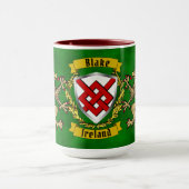 Blake Irish Shield & Griffins op maat Mok (Midden)