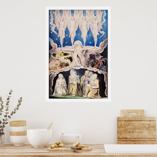 Blake Poster Imprimer : When the Morning Stars Cha (Cuisine)