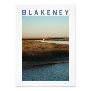 Blakeney Norfolk Kustlandschap Poster