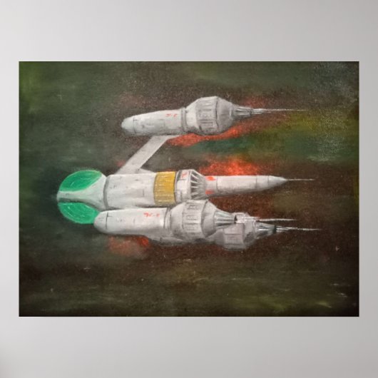 Blakes 7 Liberator DSV Poster (Voorkant)