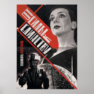 Blakes 7 Servalan Propaganda Russisch Poster