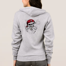 Blakgraz Pirate Skull Hoodie