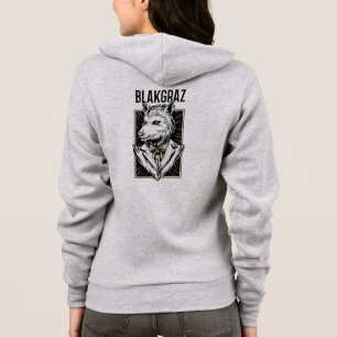 Blakgraz Werewolf Portret Hoodie