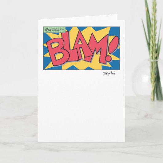 BLAM! KAART (Voorkant)