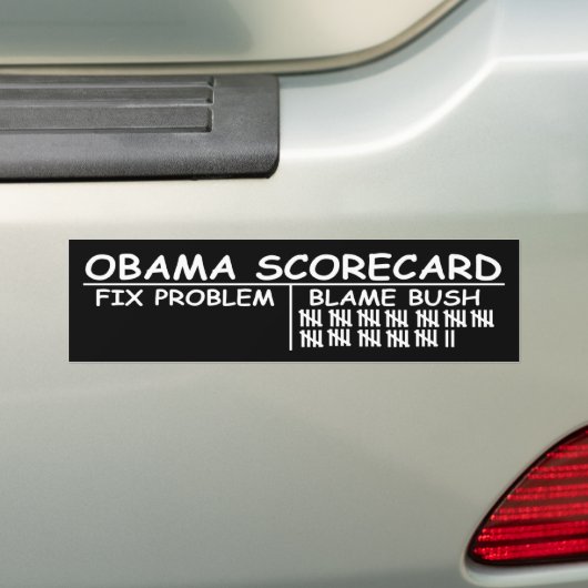 Blame Struik Bumpersticker (Op auto)