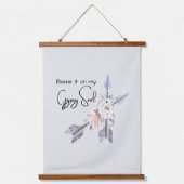 Blâmez-le sur mon âme tzigane, Tapisserie murale (Recto)