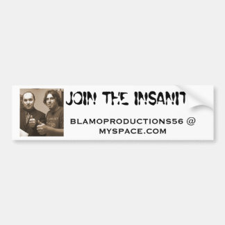 BLAMO PRODUCTION BUMPERSTICKER