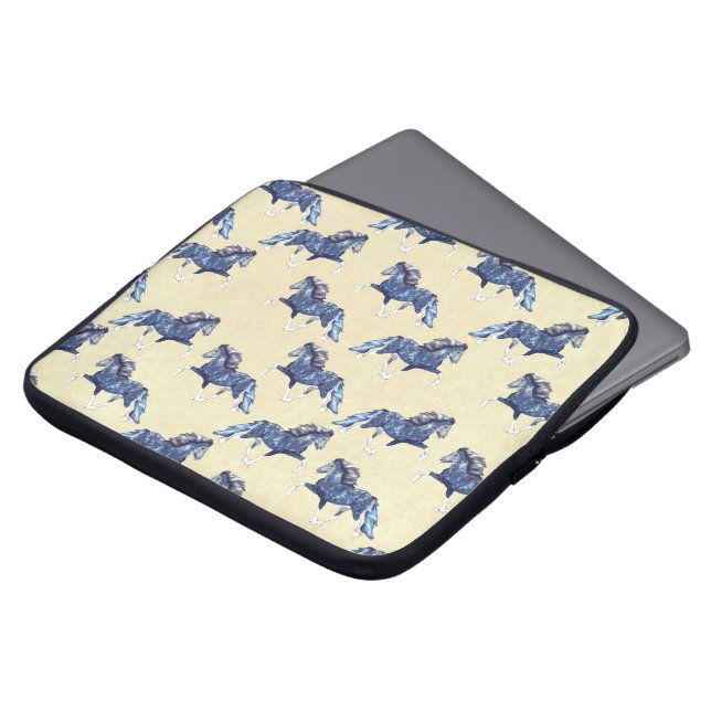 Blámóða 2 laptop sleeve (Voorkant top)