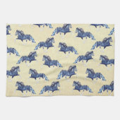 Blámóða 2 theedoek (Horizontaal)