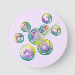 Blanbelen Iridescent Rainbow Bubble Wand Ronde Klok