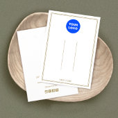 Blanc Ajouter logo personnalisé Clip à cheveux Écr