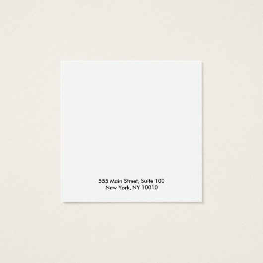 Blanc Ajouter votre logo Écran d'oreille (Dos)