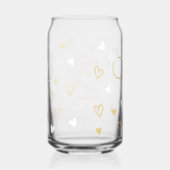 Blanc avec Parties scintillant d'or Bagues fiançai (Droite)