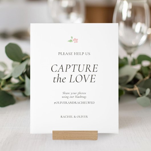 Blanc | Capturez l'Amour Table de Mariage 