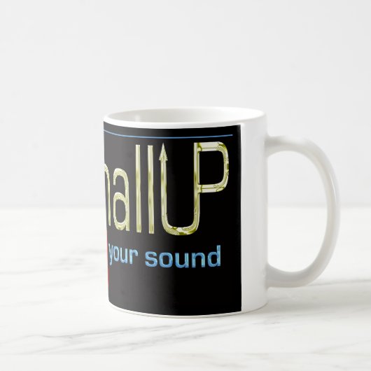 Blanc classique de musique de MarshallUP tasse de (Droite)