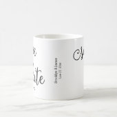 Blanc Classique Personnalisé Enregistrer La Mug De (Centre)